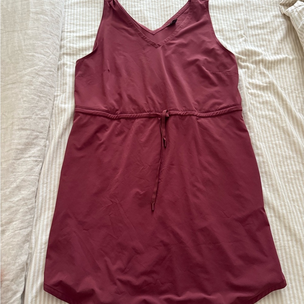 Eddie Bauer Burgundy Athletic Dress